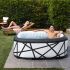 MSPA Premium Series - SOHO 2-6 Person Inflatable Hot Tub Spa w 132 Jets & Anti-Icing