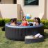 MSPA Comfort Series - BERGEN 2-6 Person Inflatable Hot Tub Spa w UVC Sanitizer & Anti-Icing