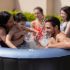 MSPA Comfort Series - BERGEN 2-6 Person Inflatable Hot Tub Spa w UVC Sanitizer & Anti-Icing