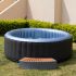 MSPA Comfort Series - BERGEN 2-6 Person Inflatable Hot Tub Spa w UVC Sanitizer & Anti-Icing