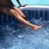 MSPA Comfort Series - BERGEN 2-6 Person Inflatable Hot Tub Spa w UVC Sanitizer & Anti-Icing