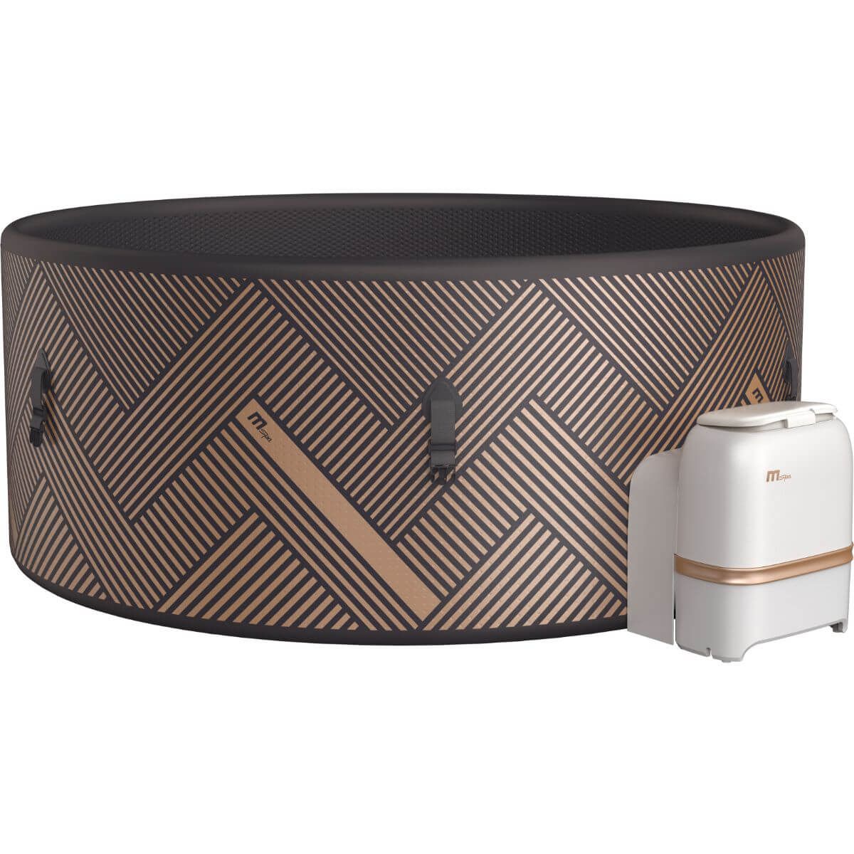 MSPA Frame Series – MONO 2-6 Person Inflatable Hot Tub Spa w/ UVC Sanitizer & Anti-Icing
