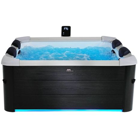 MSPA Frame Series - OSLO 2-6 Person Inflatable Hot Tub Spa w OLED Touch Screen & Hydro Jet Massage